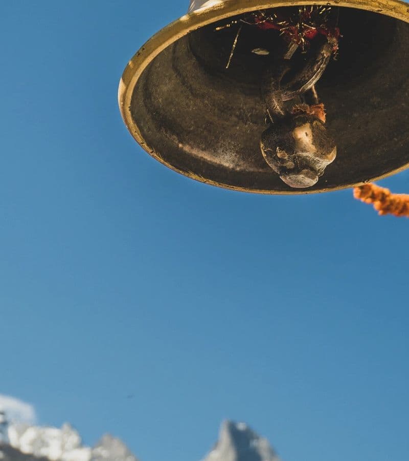 Sacred Himalayan shrine